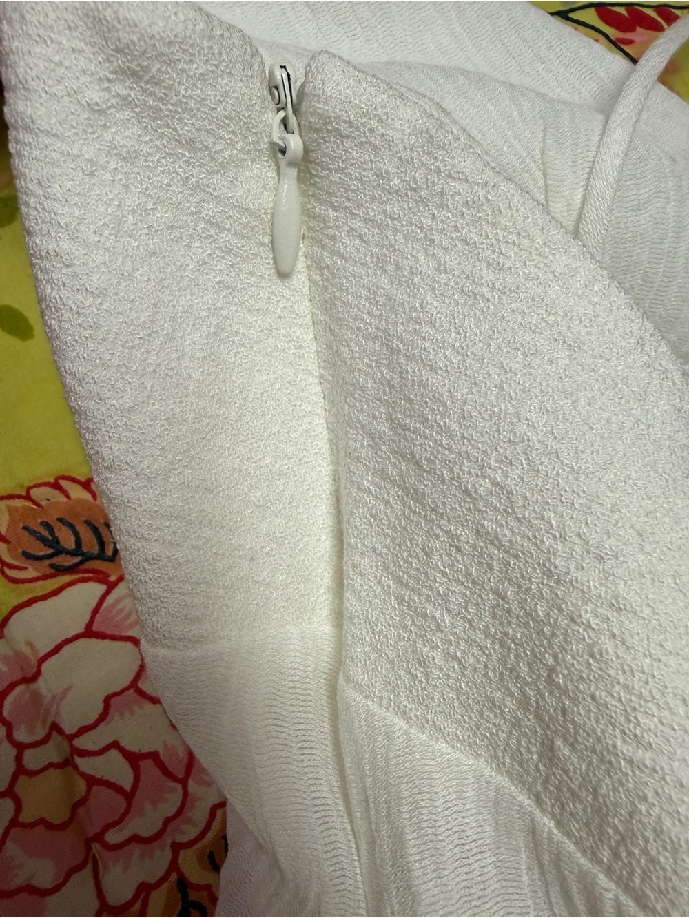 Zara White Maxi Slip Dress - Picture 5 of 7